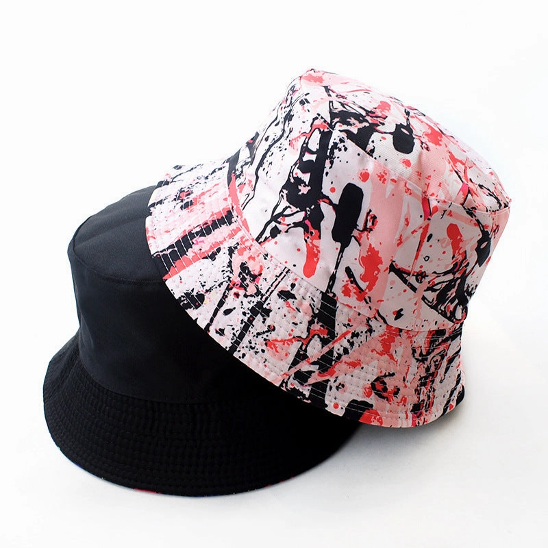 Wholesale Polyester Reversible Skull Bucket Hat