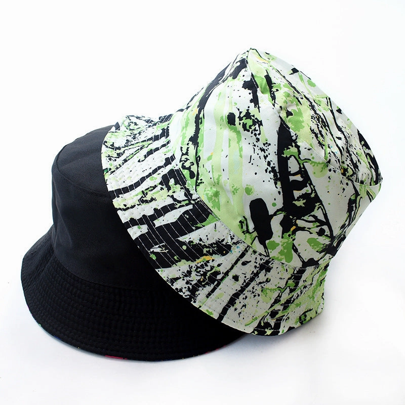 Wholesale Polyester Reversible Skull Bucket Hat