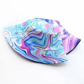 Wholesale Polyester Reversible Skull Bucket Hat