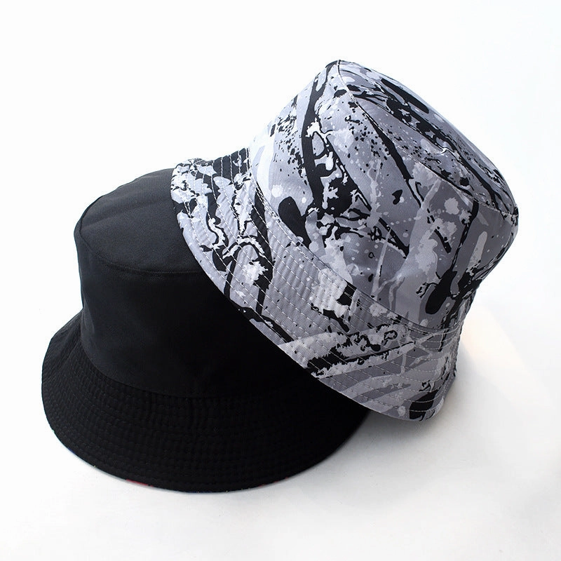 Wholesale Polyester Reversible Skull Bucket Hat