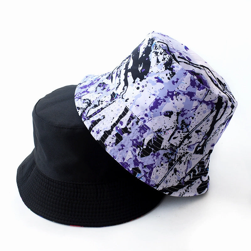 Wholesale Polyester Reversible Skull Bucket Hat