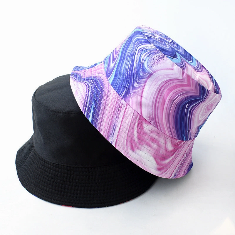 Wholesale Polyester Reversible Skull Bucket Hat