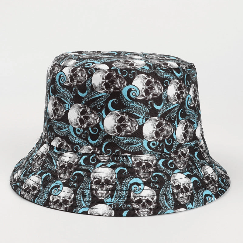 Wholesale Polyester Skull Bucket Hat