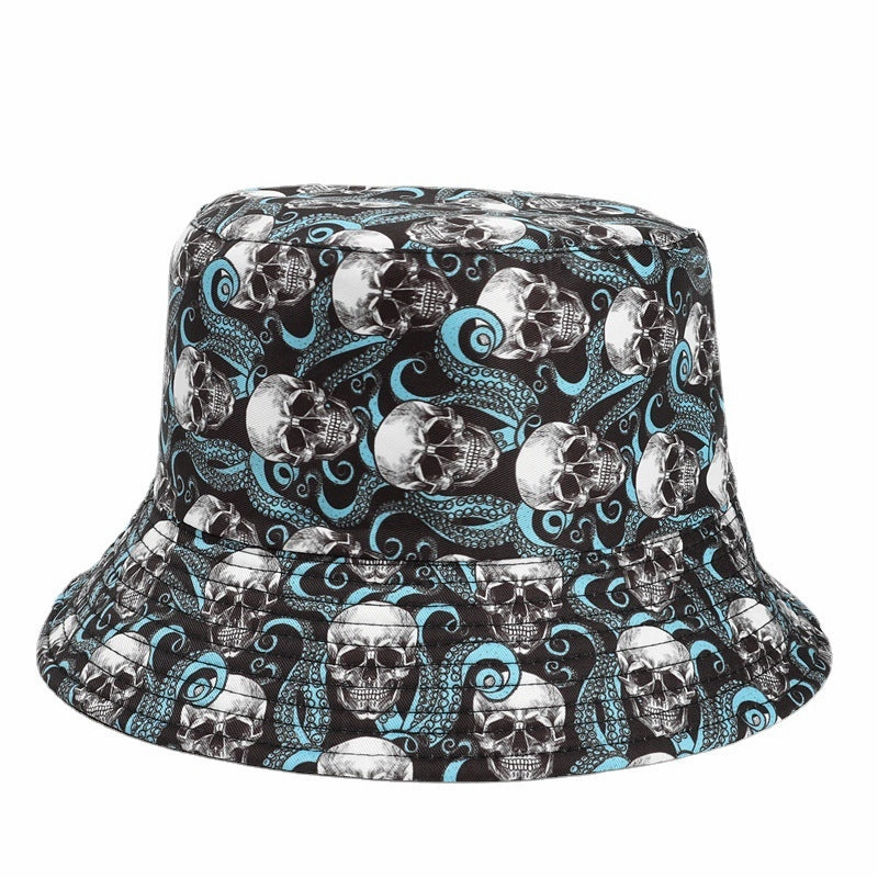 Wholesale Polyester Skull Bucket Hat