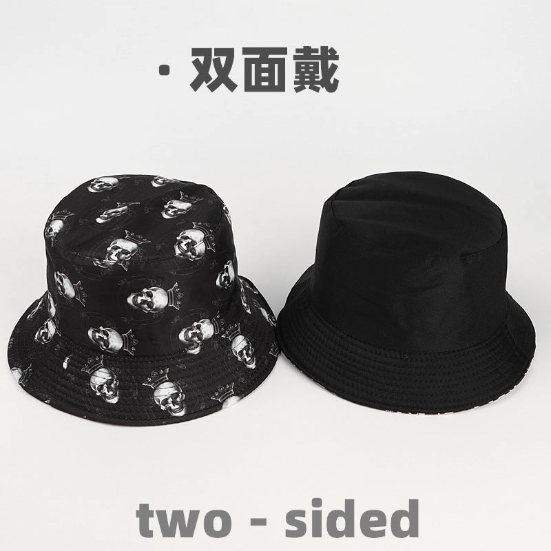Wholesale Polyester Skull Bucket Hat