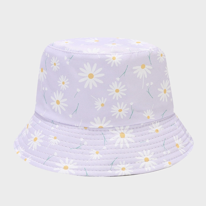 Wholesale Polyester Small Flower Pattern Bucket Hat
