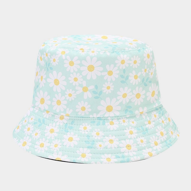 Wholesale Polyester Small Flower Pattern Bucket Hat