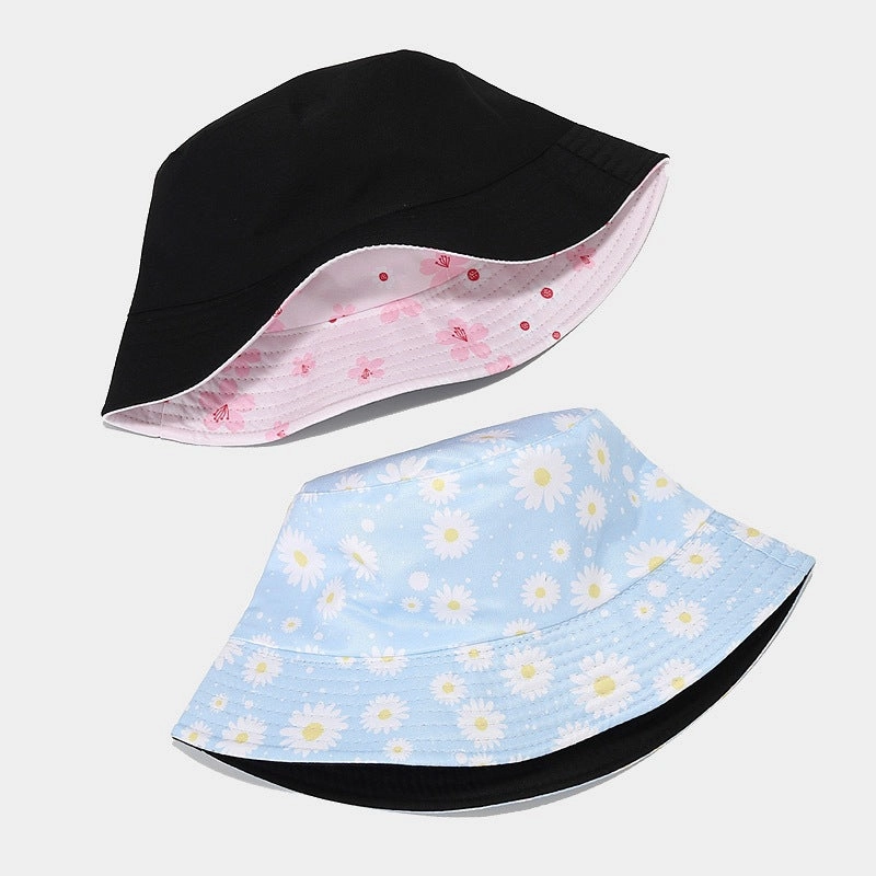 Wholesale Polyester Small Flower Pattern Bucket Hat