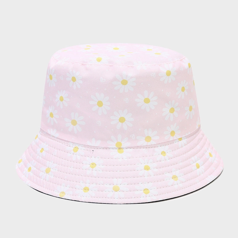Wholesale Polyester Small Flower Pattern Bucket Hat