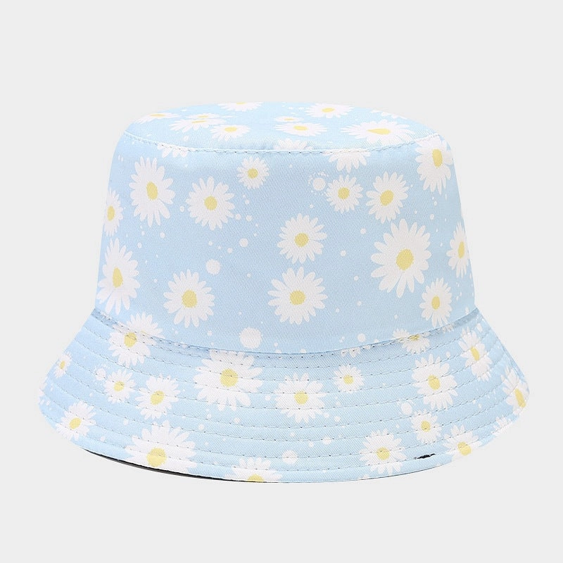 Wholesale Polyester Small Flower Pattern Bucket Hat