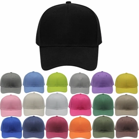 Wholesale Polyester solid color cap