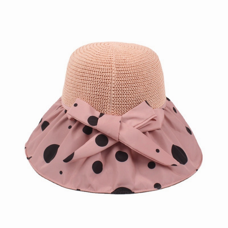 Wholesale Polyester UV Protection Bow Bucket Hat