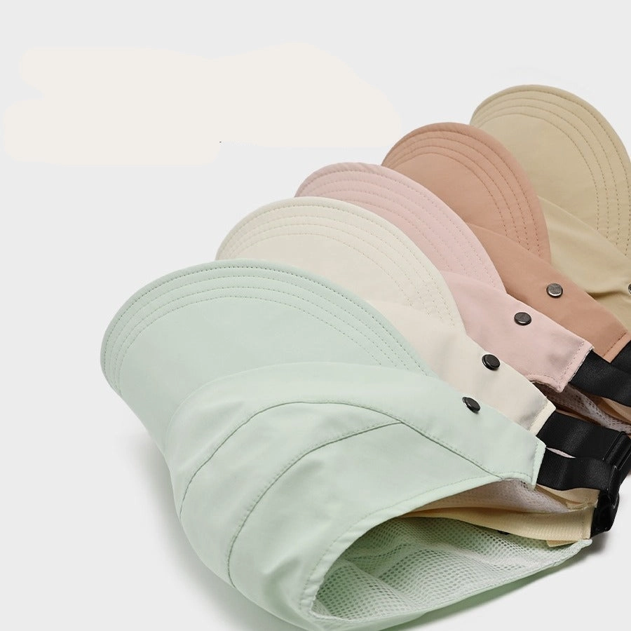 Wholesale Ponytail-able, hollow-top sun-proof cap