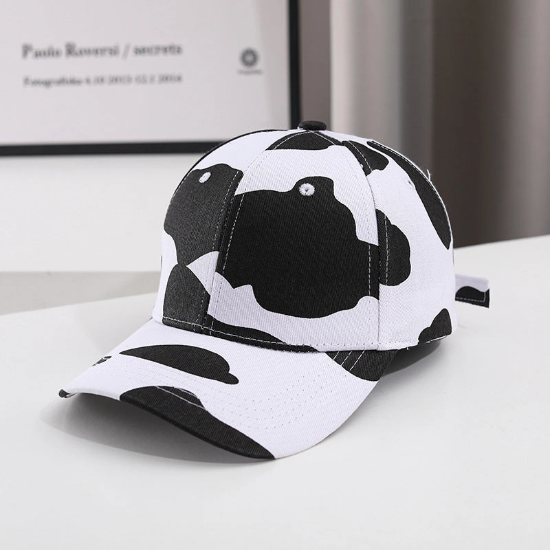 Wholesale Popular Cow Pattern Baseball Cap