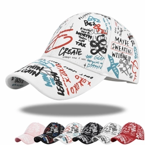 Wholesale Printed 3D Personalized Graffiti Baseball Cap