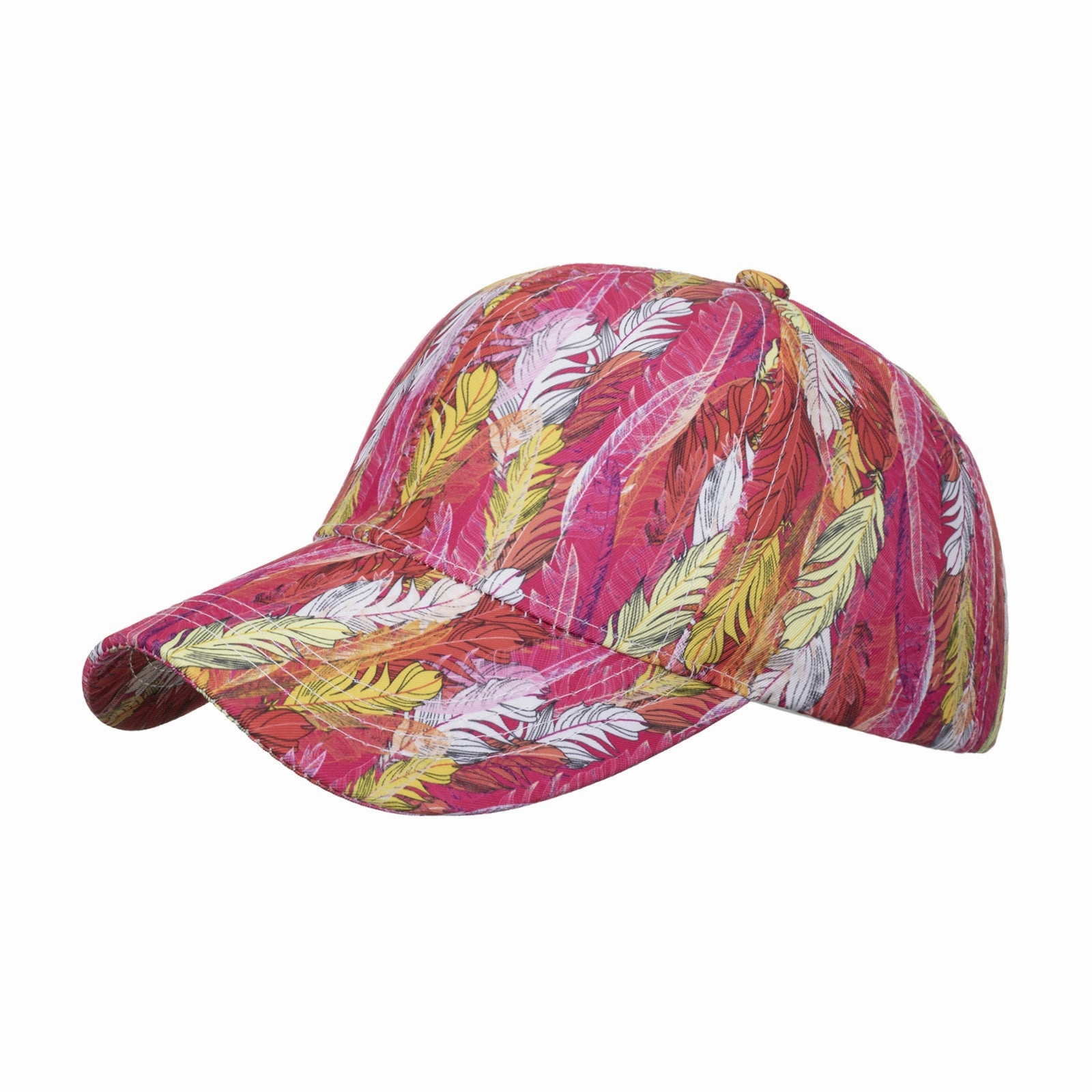 Wholesale Printed tie-dye baseball graffiti cap gradient color sun hat