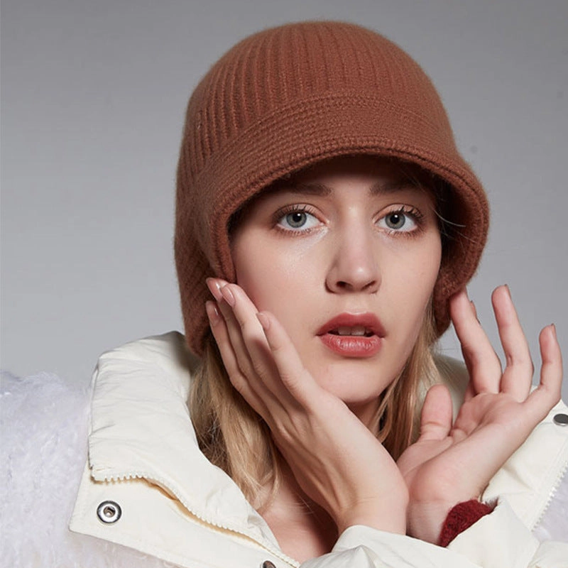 Wholesale Pure Wool Face-revealing Small Fisherman Hat Bucket Hat