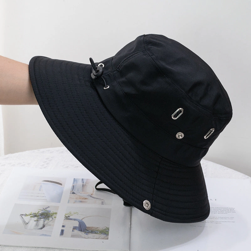 Wholesale Quick-drying Drawstring Western Cowboy Bucket Hat
