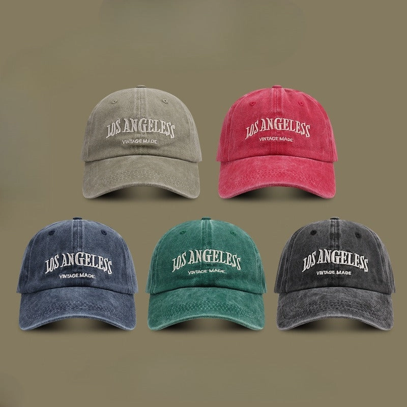 Wholesale Retro American Style Washed Versatile Casual Baseball Cap