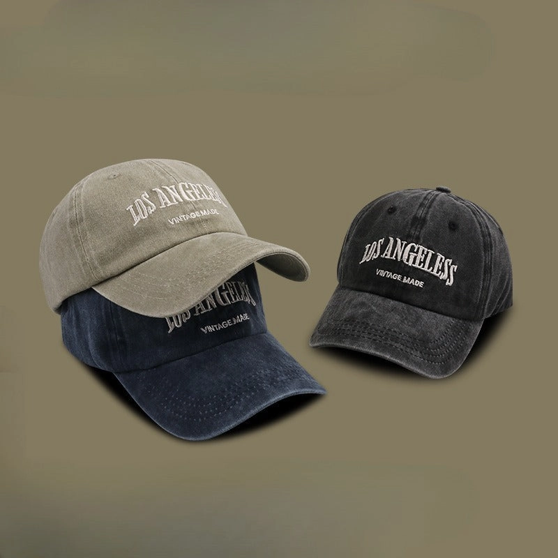 Wholesale Retro American Style Washed Versatile Casual Baseball Cap