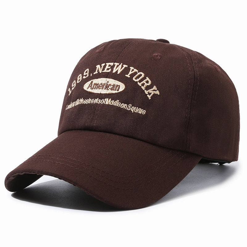 Wholesale Retro Letter Embroidery Fashion Casual Baseball Cap