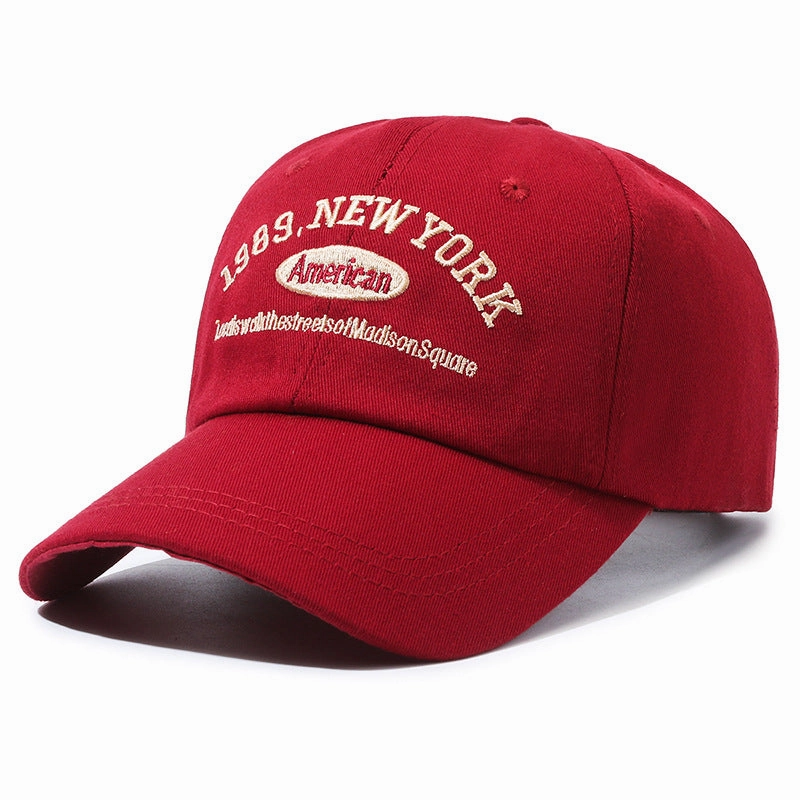 Wholesale Retro Letter Embroidery Fashion Casual Baseball Cap