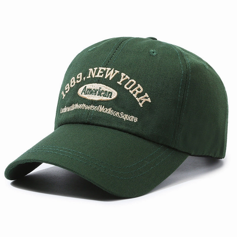 Wholesale Retro Letter Embroidery Fashion Casual Baseball Cap