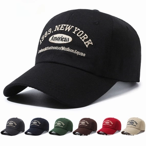 Wholesale Retro Letter Embroidery Fashion Casual Baseball Cap