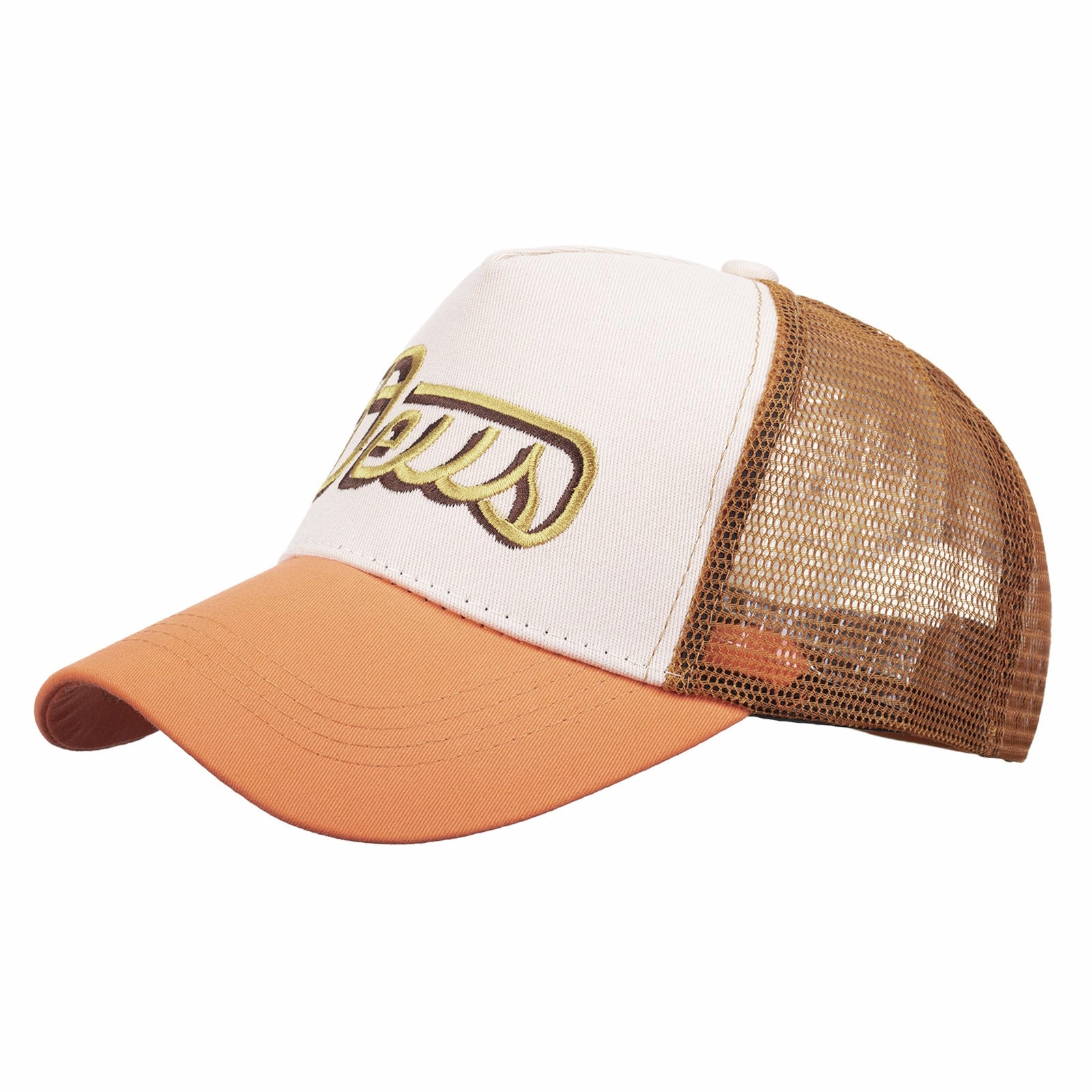 Wholesale Retro Printed Letter Baseball Cap Trucker Cap