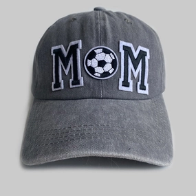 Wholesale Retro Simple Soccer Mom Letter Embroidery Baseball Cap