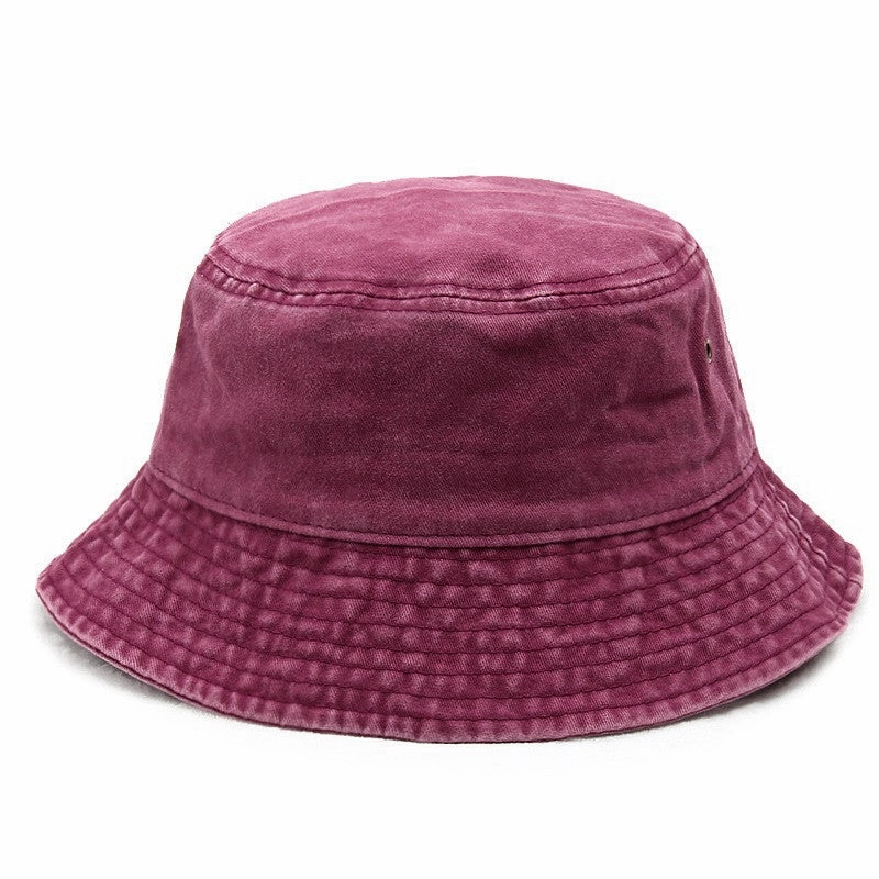 Wholesale Retro Washed Denim Bucket Hat