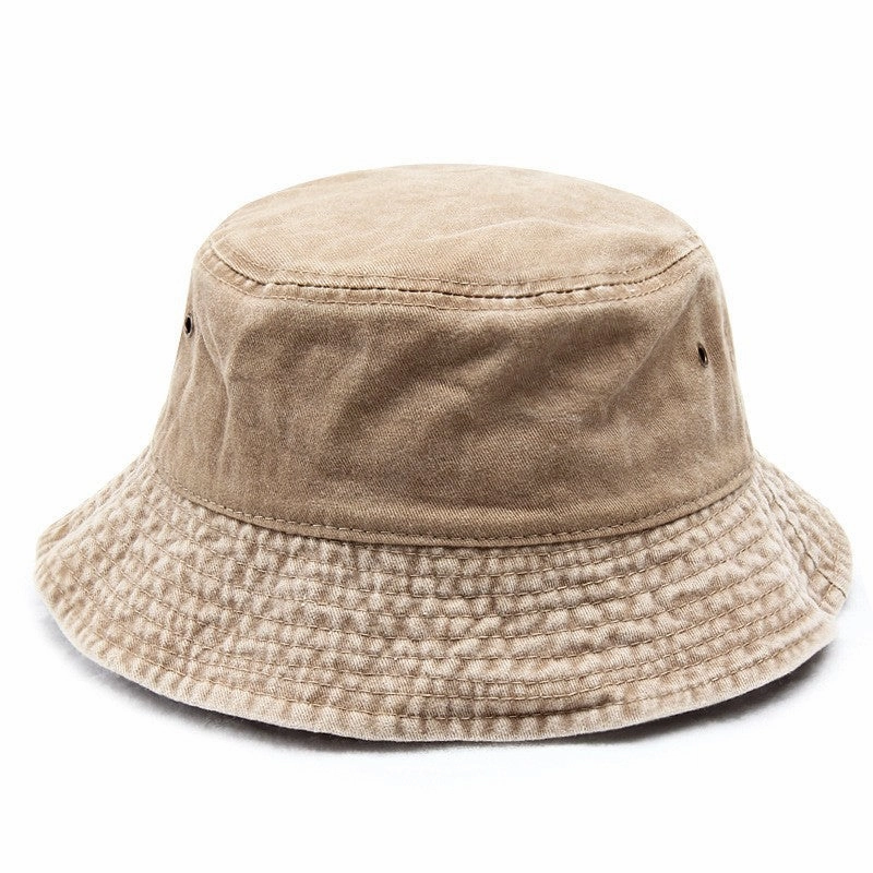 Wholesale Retro Washed Denim Bucket Hat