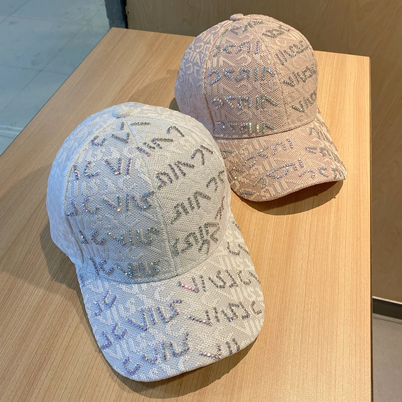 Wholesale Rhinestone Letter Embroidery Baseball Cap