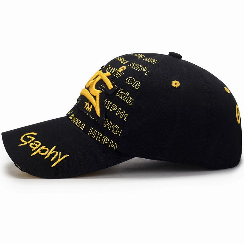 Wholesale Ripped 3D Embroidered BAT Patch Baseball Cap