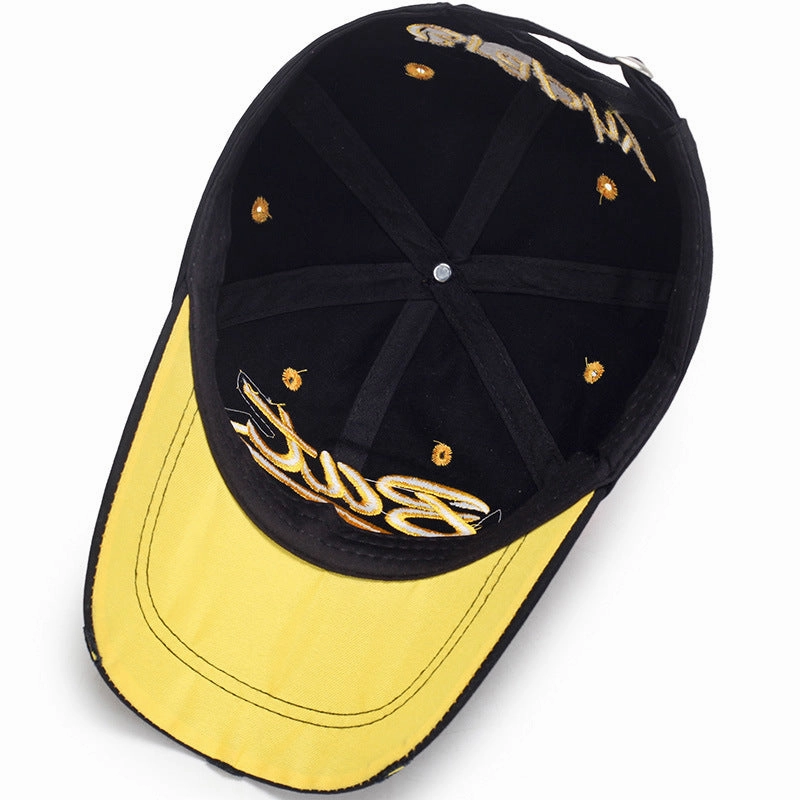 Wholesale Ripped 3D Embroidered BAT Patch Baseball Cap