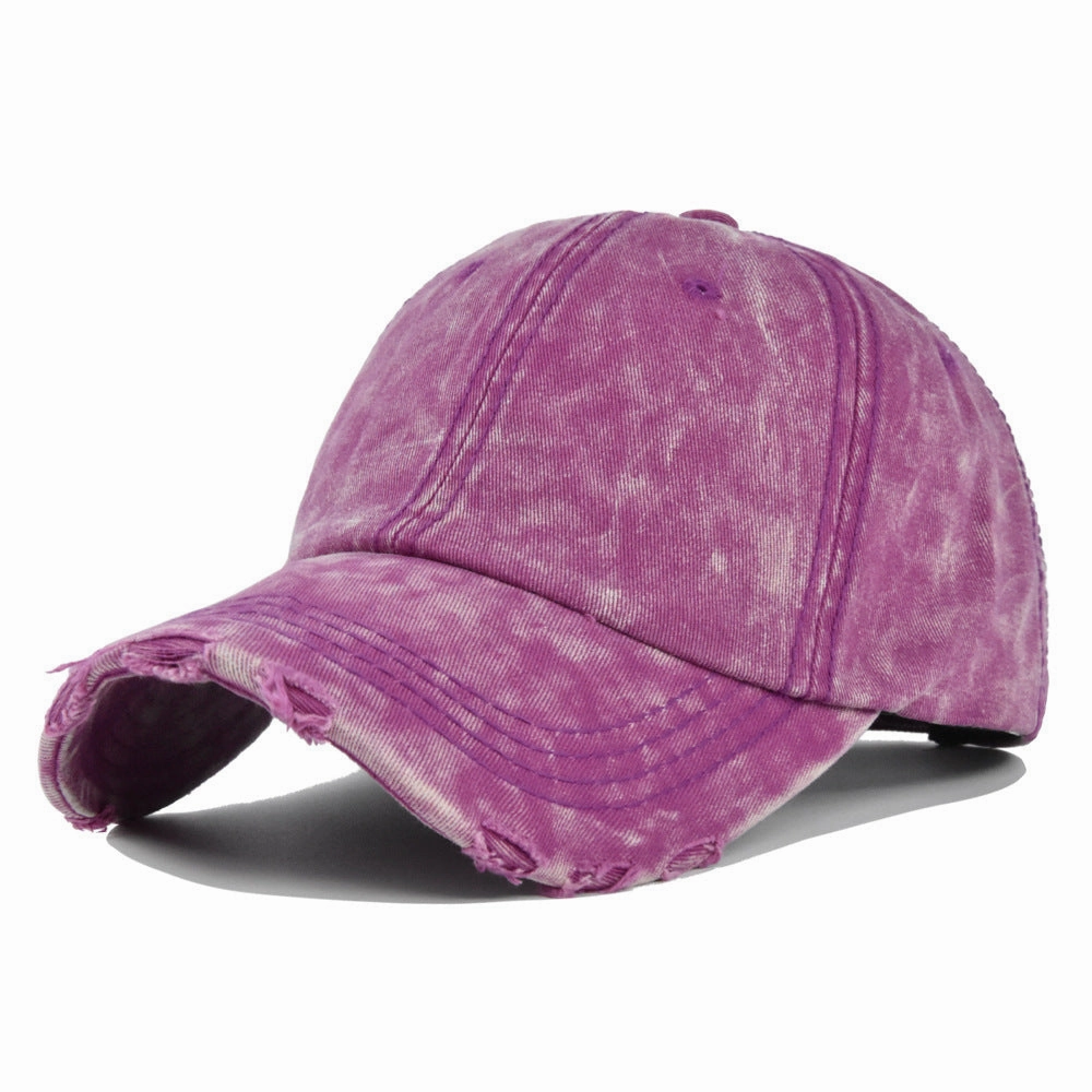 Wholesale Ripped Washed Distressed Vintage Baseball Cap