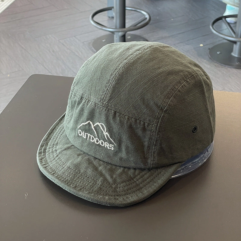 Wholesale Short Brim Soft Brim Five-panel Baseball Cap