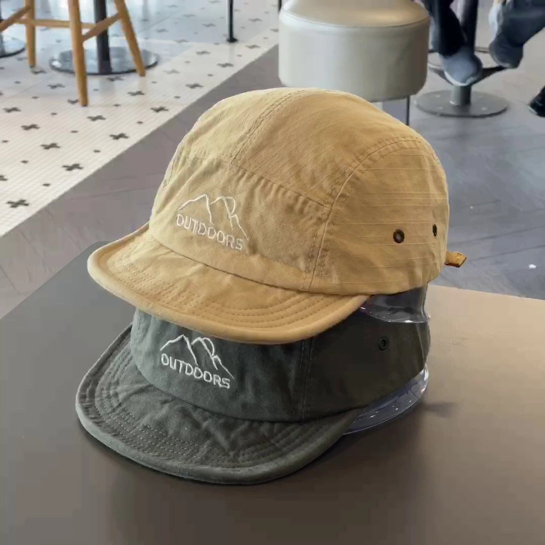Wholesale Short Brim Soft Brim Five-panel Baseball Cap