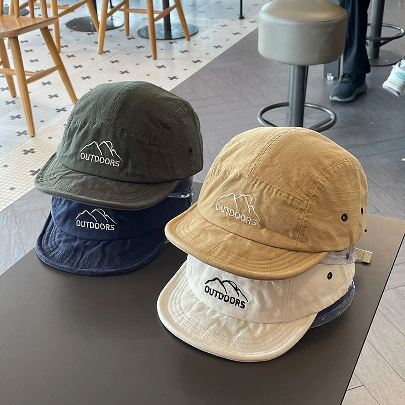 Wholesale Short Brim Soft Brim Five-panel Baseball Cap