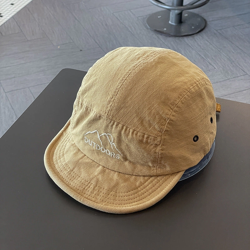 Wholesale Short Brim Soft Brim Five-panel Baseball Cap