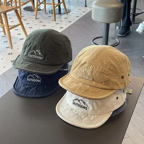 Wholesale Short Brim Soft Brim Five-panel Baseball Cap