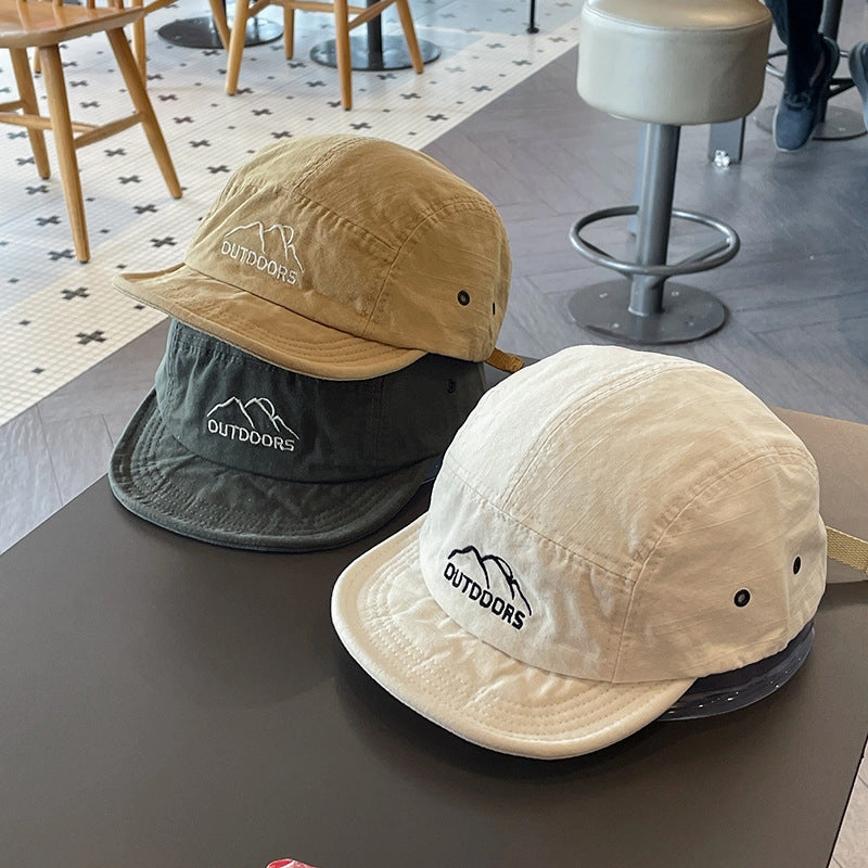 Wholesale Short Brim Soft Brim Five-panel Baseball Cap