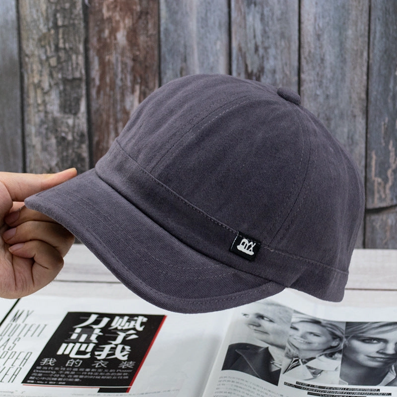 Wholesale Short Brim Soft Top Vintage Baseball Cap