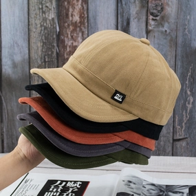Wholesale Short Brim Soft Top Vintage Baseball Cap