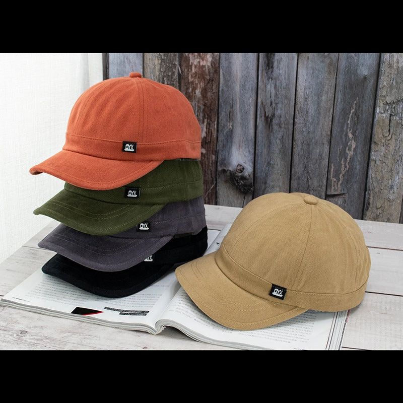 Wholesale Short Brim Soft Top Vintage Baseball Cap