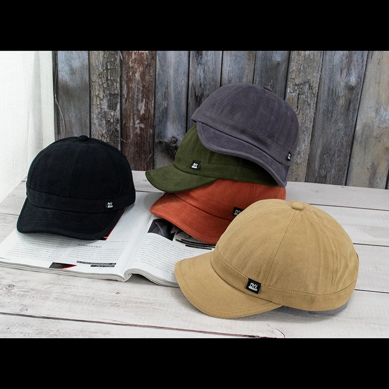 Wholesale Short Brim Soft Top Vintage Baseball Cap