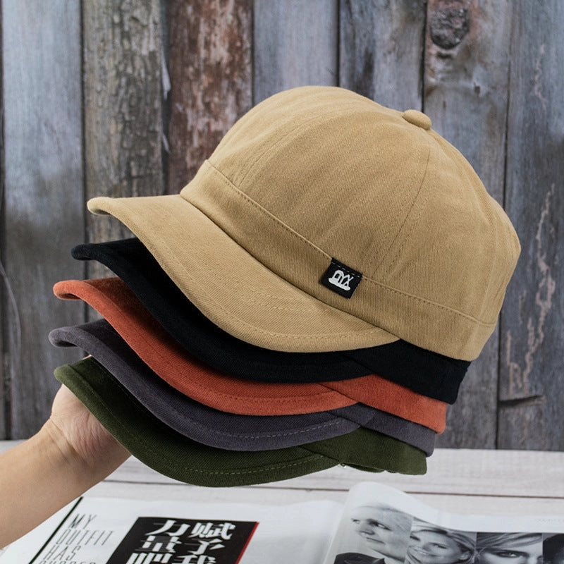 Wholesale Short Brim Soft Top Vintage Baseball Cap