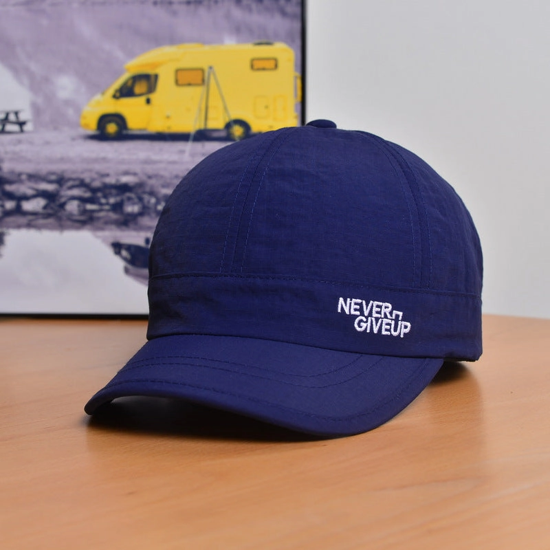 Wholesale Side letter embroidery quick-drying short-brimmed baseball hat