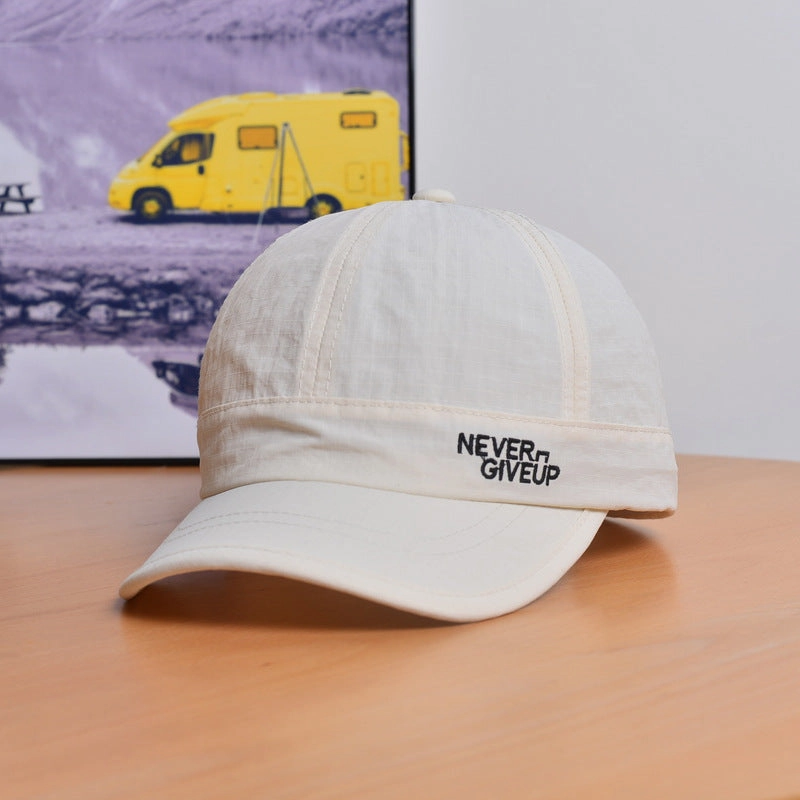 Wholesale Side letter embroidery quick-drying short-brimmed baseball hat
