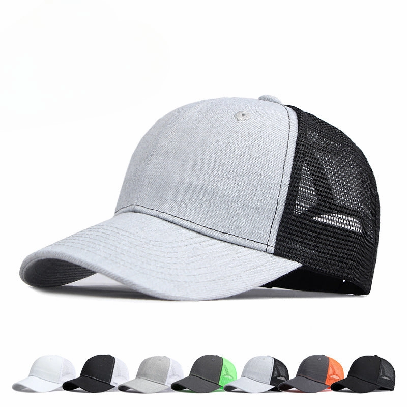 Wholesale Simple Personalized Patchwork Hard Top Sun Visor Baseball Cap